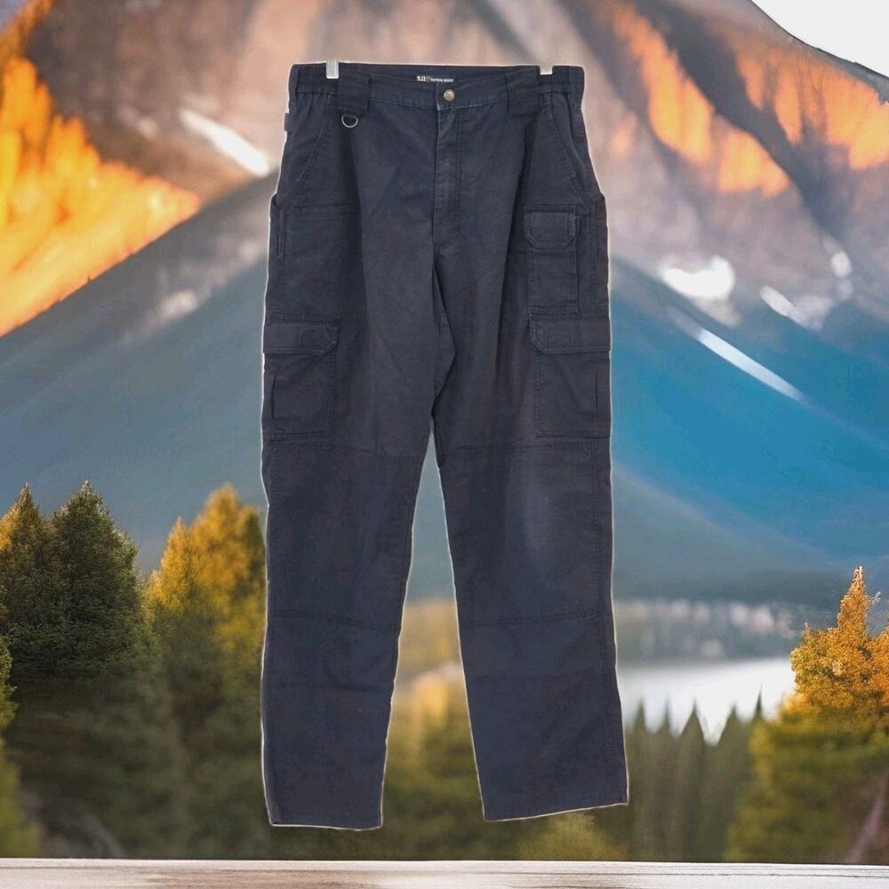 5.11 Tactical Pants Men’s 34x34 Black Taclite Pro Utility Outdoor Hiking Cargo